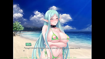 Mata Panas Di Pantai: Menyantap Para Gadis Harem Di Episode 7