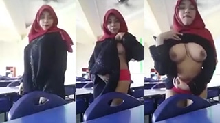 Bu Guru Smk Berhijab Pamer Payudara Montoknya