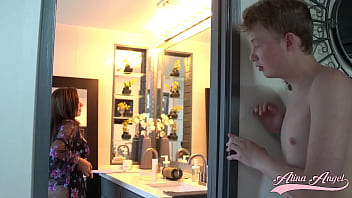 Alina Angel, Si Ibu Tiri Arab Panas, Digoyang Ganas Oleh Anak Sahabatnya Yang Haus Memek