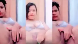 Adik Pria Yang Ganteng Dan Berotot Mengocok Kontolnya Untuk Kekasihnya