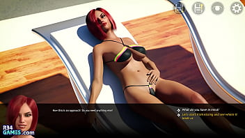 Berjemur Dengan Bibi Tiri Yang Menggoda – Keluarga Tiri Kaya – Episode 3