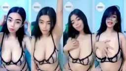 Ica Menggoyang Bikini Seksi Bikin Sange