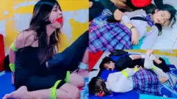 Pulang Sekolah Langsung Diikat Dan Dihajar Habis-habisan Dalam Adegan Bdsm Panas!