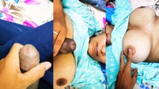 Devar Ne Bhabhi Ke Saamne Apna Lund Hila Diya Garm Desi Mms Mein