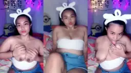 Mei Tobrut Montok Menggoyang Ranjang Dengan Liar