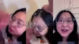 Sperma Muncrat Di Muka Cewek Nakal Yang Lagi Horny