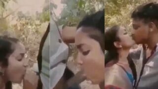 Istri Nakal Memberikan Blowjob India Di Luar Ruangan Untuk Suaminya