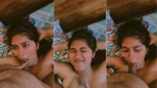 Kekasih Menggila, Memuaskan Hasrat Di Mulut Pacar Dan Memercikkan Nafsu Di Wajahnya