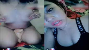 Pita Goyang Ebot Live Barbar, Goyangannya Bikin Makin Panas Dan Sange.