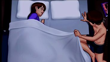 Ibu Tiri Gak Perlu Bicara, Cukup Gerak-geriknya Bikin Ngentot (18+)